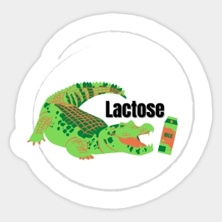 Lactose Sticker